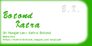 botond katra business card